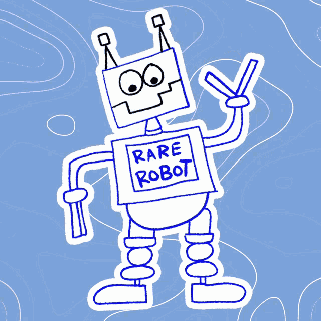 Rare Robot Veefriends GIF - Rare Robot Veefriends Exclusive GIFs
