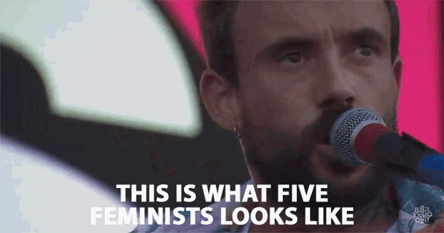 Feminist This Is What A Feminist Looks Like GIF - Feminist This Is What A Feminist Looks Like Feminism GIFs