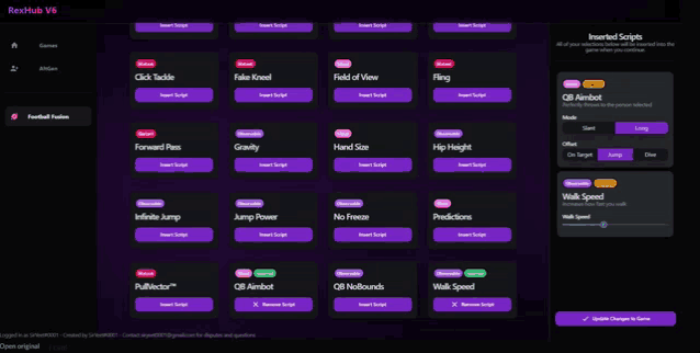 a screenshot of the redhub v9 website
