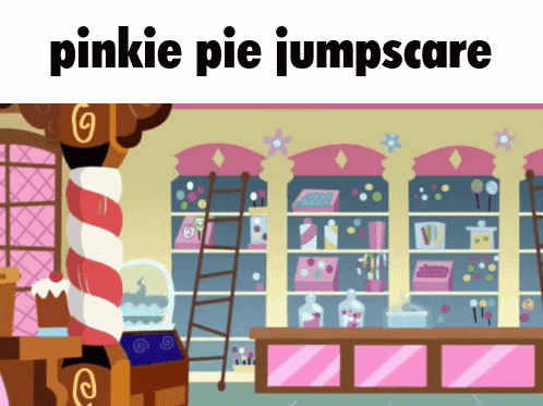 Pinkie Pie Jumpscare GIF - Pinkie Pie Jumpscare Mlp GIFs