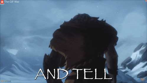 a screen shot of a video game called the gif war shows a monster