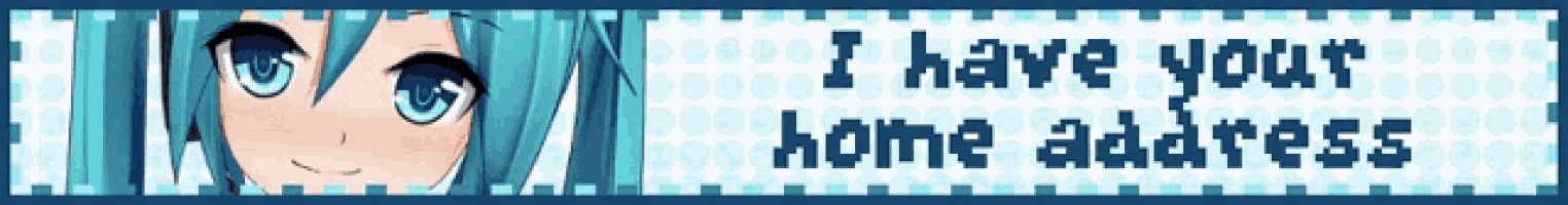 a sign that says " i have your home address " with a picture of a girl