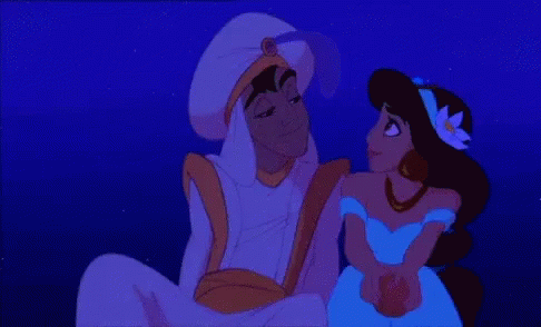 Love Lean On Shoulder GIF - Love Lean On Shoulder Aladdin GIFs