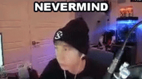 Nevermind Snood GIF - Nevermind Snood Dont Mind It GIFs