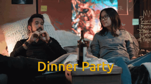 Dinner Party Mythic Quest GIF - Dinner Party Mythic Quest Ian GIFs