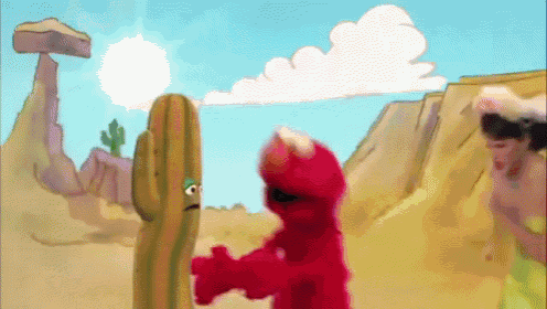 You Don'T Really Want To Play, Oh! - Katy Perry And Elmo On Sesame Street GIF - Katy Perry Elmo Hot Or Cold GIFs