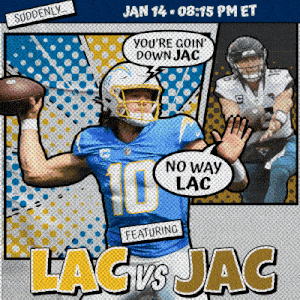 a poster for a football game between the la chargers and the raiders