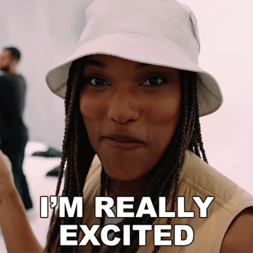 Im Really Excited Tara Davis GIF - Im Really Excited Tara Davis Tara And Hunter GIFs