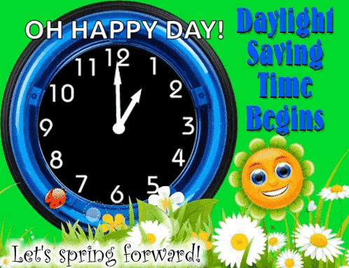 Daylight Savings Spring Forward GIF - Daylight Savings Spring Forward Sunday GIFs