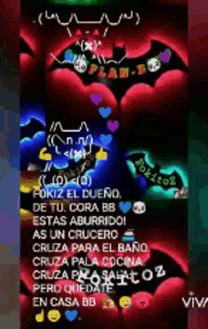 a screenshot of a video that says ' estas aburrido ' at the top