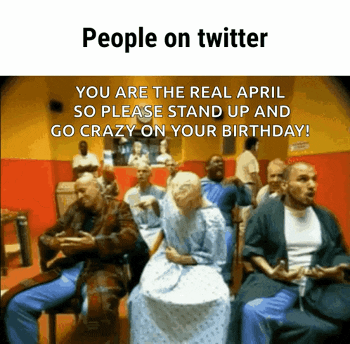 a group of people are sitting in a room with the words people on twitter