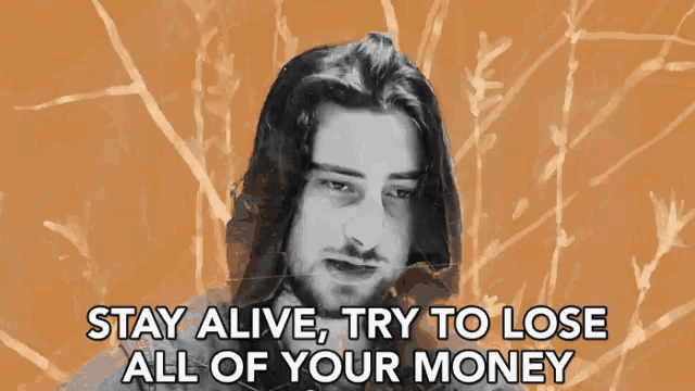 Singing Singing With Feelings GIF - Singing Singing With Feelings Stay Alive Try To Lose All Of Your Money GIFs
