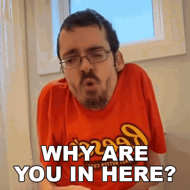 Why Are You In Here Ricky Berwick GIF - Why Are You In Here Ricky Berwick Therickyberwick GIFs