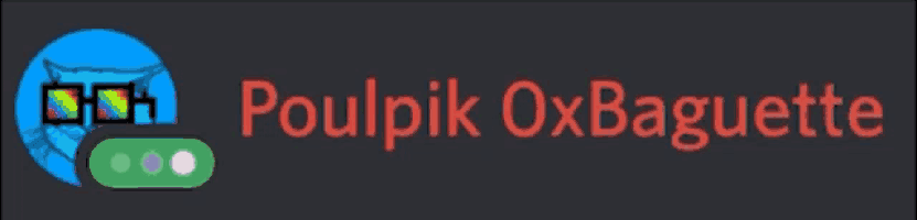 a logo for poulpik oxbaguette is shown