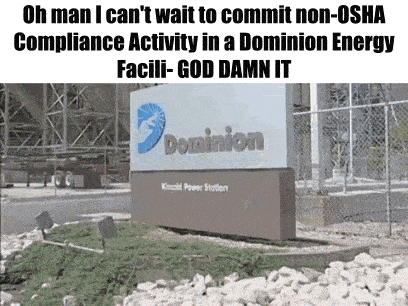 a dominion energy sign is sitting in front of a fence .
