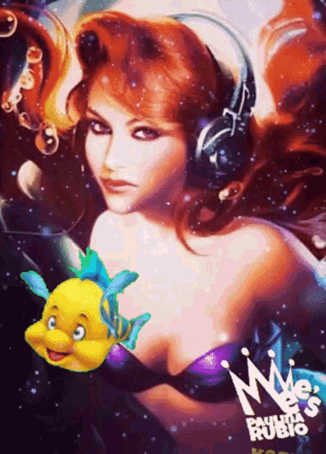 Paulina Rubio Little Mermaid GIF - Paulina Rubio Little Mermaid Sirenita GIFs