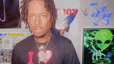 Cute Black Boy I Love La GIF