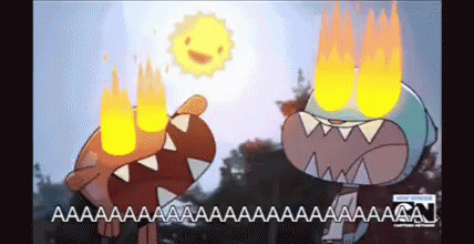 The Amazing World Of Gumball Sun GIF - The Amazing World Of Gumball Sun Eyes GIFs