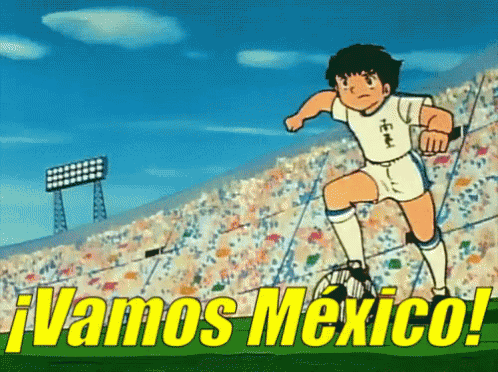Vamos Mexico Super Campeones Partido GIF - Super Campeones Vamos México Brasil Contra Mexico GIFs