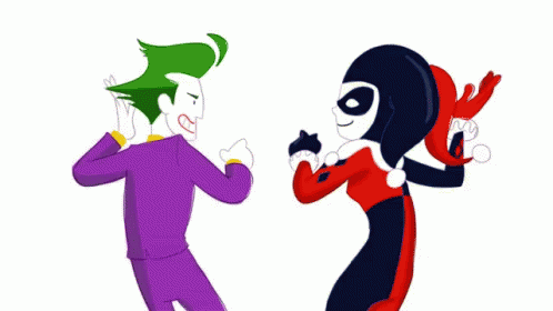 Joker Harley Quinn GIF - Joker Harley Quinn High Five GIFs