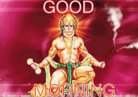 Good Morning Hanuman GIF - Good Morning Hanuman GIFs