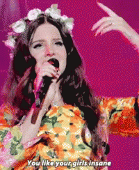 Lana Del Rey Insane GIF - Lana Del Rey Insane Born To Die GIFs