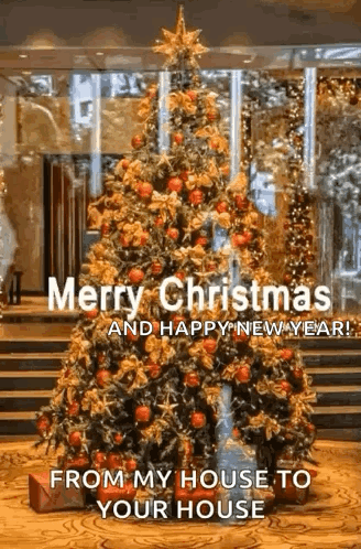 Marry Christmas Xmas GIF - Marry Christmas Xmas Merry Christmas And A Happy New Year GIFs