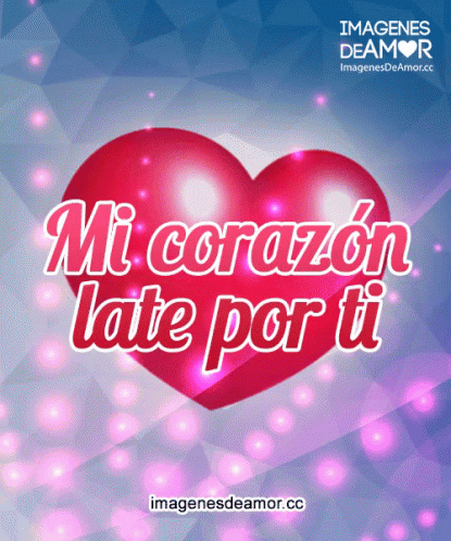 Heart Love GIF - Heart Love Mi Corazon Late Por Ti GIFs