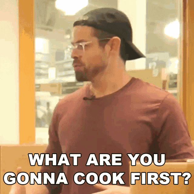 What Are You Gonna Cook First Nick Zetta GIF - What Are You Gonna Cook First Nick Zetta Basically Homeless GIFs