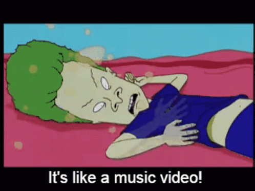 Beavis And Butthead Trippy GIF - Beavis And Butthead Trippy Its Like A Music Video GIFs