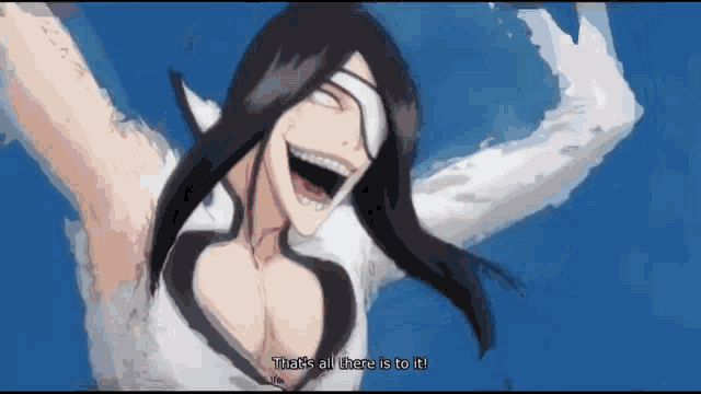 a woman with braces on her teeth says that 's all there is to it ..