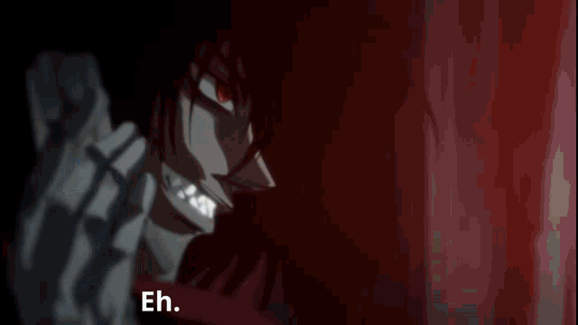Nealy Done Almost There GIF - Nealy Done Almost There Alucard GIFs