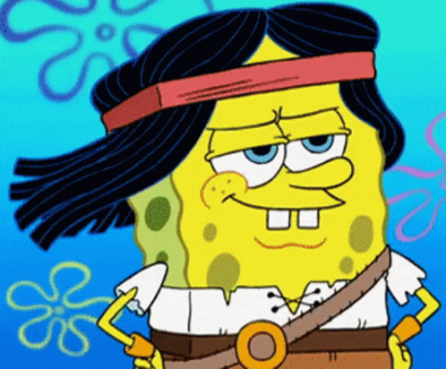 Spongebob Anime GIF - Spongebob Anime Hair Flow GIFs