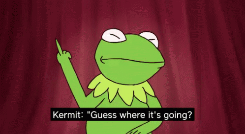 Middle Finger Kermit GIF - Middle Finger Kermit Right Up Your Butt GIFs
