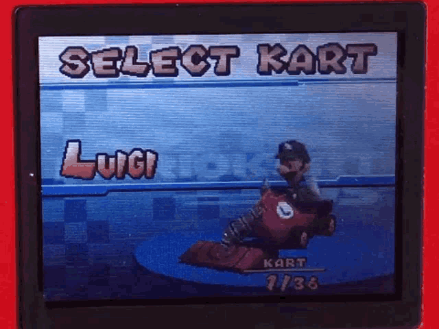 Luigi Mario Kart GIF - Luigi Mario Kart Mario Kart Ds GIFs