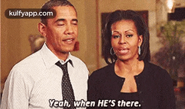 Yeah, When He'S There..Gif GIF - Yeah When He'S There. Michelle Obama GIFs