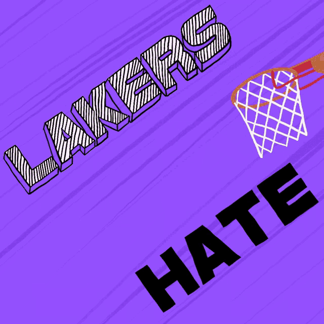 a lakers basketball player is jumping in the air