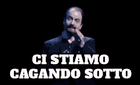 Ci Stiamo Cagando Sotto Aldo Giovanni E Giacomo Paura Ho Paura Spavento Spaventato GIF
