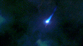 a cartoon drawing of a space ship with fire coming out of the top