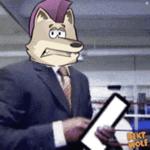 Rekt Wolf GIF