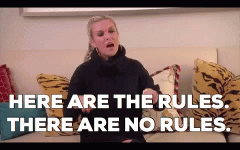 Rhony There Are No Rules GIF - Rhony There Are No Rules No Rules GIFs
