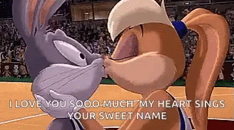 Bugs Bunny I Love You So Much GIF - Bugs Bunny I Love You So Much My Heart GIFs