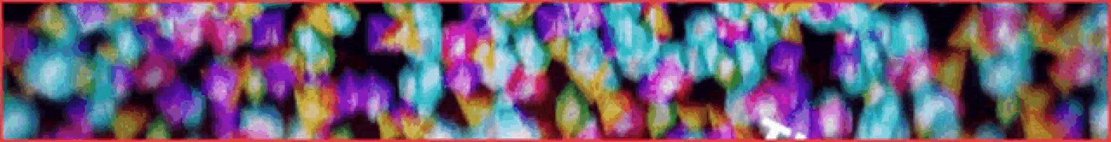 a colorful background with a red border and a red arrow pointing to the right