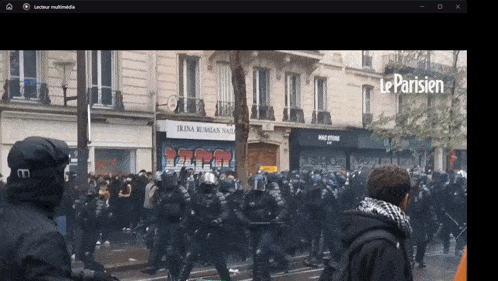 1st May Paris Police GIF - 1st May Paris Police Fire GIFs