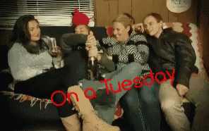 Tuesday Champagne GIF - Tuesday Champagne Pop GIFs