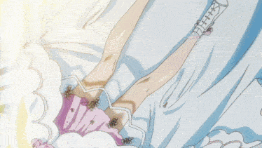 a drawing of a woman in a white dress with a rose on her neck and the word stella on the bottom right