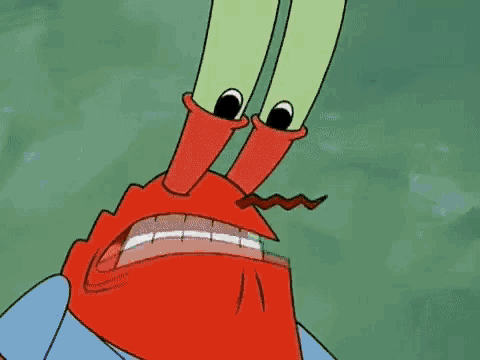 spongebob and patrick are standing next to each other with the words anciano written on the bottom