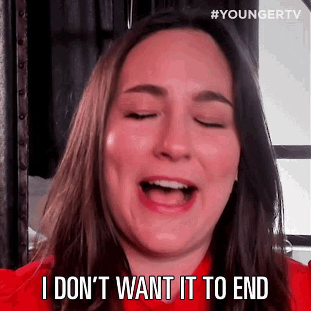 I Dont Want It To End Taylor Strecker GIF - I Dont Want It To End Taylor Strecker Younger GIFs