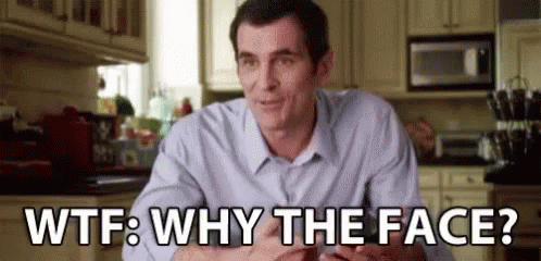 Phill Dunphy Why The Face GIF