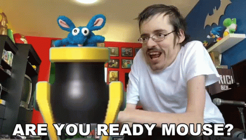 Are You Ready Mouse Ricky Berwick GIF